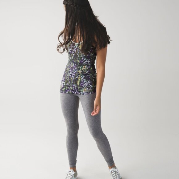 *Lululemon Cool Racerback Floral Sport White Multi / White - Picture 5 of 14